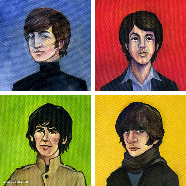 The Beatles by Andrew O. Ellis - Andyrama