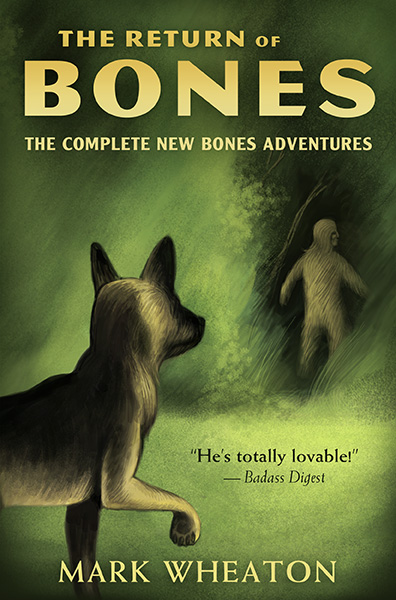 Mark Wheaton's The Return of Bones cover by Andrew O. Ellis - Andyrama