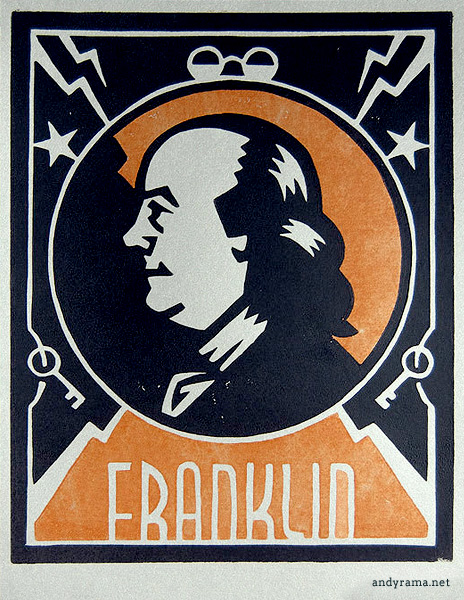 Ben Franklin by Andrew O. Ellis - Andyrama