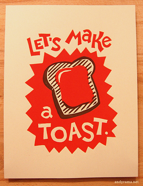 Let's Make a Toast.by Andrew O. Ellis - Andyrama