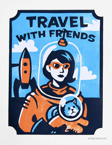 Travel with Friends by Andrew O. Ellis - Andyrama